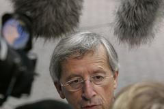 Jean-Claude Juncker na summitu v Bruselu