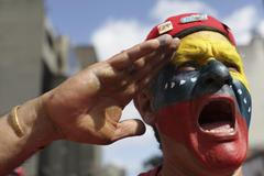 chávez - venezuela - demonstrace