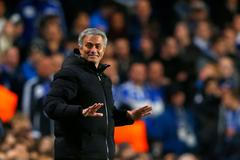 Trenér José Mourinho v Lize mistrů