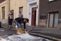 Povodeň červen 2013 - Ústí nad Labem 9. 6.