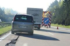 D1 první den opravy