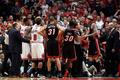 Konflikt basketbalistů Chicaga a Miami v play off NBA