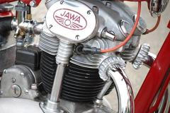 Sraz motocyklů Jawa 500 OHC