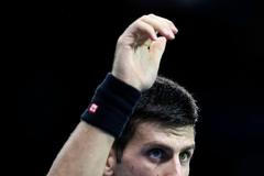 Novak Djokovič na Turnaji mistrů 2013
