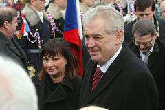 Na hřbitově v Lánech