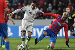 Plzeň - Bayern: Franck Ribéry a František Rajtoral