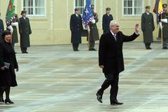 Inaugurace Miloše Zemana na Hradě