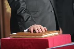 Inaugurace Miloše Zemana na Hradě