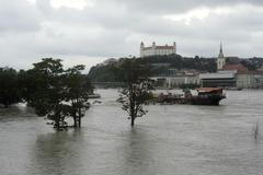 slovensko - bratislava - dunaj - povodně