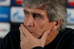 Trenér Manchesteru City Manuel Pellegrini