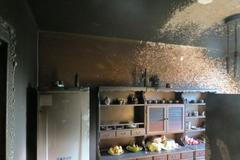 Požár bytu ve Frýdku-Místku