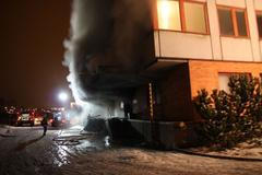 Požár ve zlínském Svitu