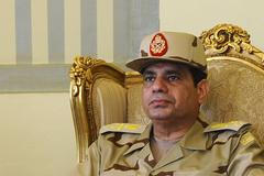 Egyptský ministr obrany Abdal Fattáh Sísí.