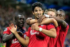 Radost fotbalistů Lille (de Melo)