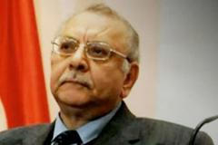 Nový prezident Egypta / Adly Mansour - repro