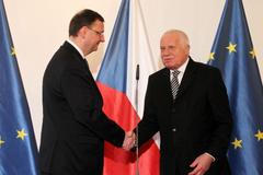 Václav Klaus naposled na vládě