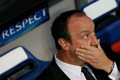 Fotbal, EL, Basilej - Chelsea: kouč Rafael Benítez (Chelsea)