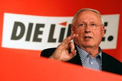 Oskar Lafontaine, šéf Die Linke