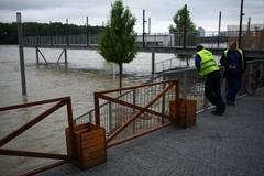 Bratislava Dunaj povodeň