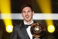 Galavečer FIFA - Zlatý míč pro rok 2012: Lionel Messi