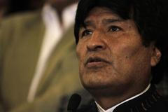 Pocta Chávezovi - Evo Morales