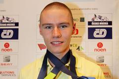 Přílet atletů z HME v Göteborgu: Pavel Maslák