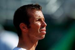 Trénink daviscupových reprezentantů v Argentině (Radek Štěpánek)