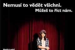 Linka bezpečí - plakát