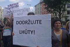 Happening proti navrhovaným změnám zákona