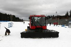 Přípravy na MS v biatlonu v Novém Městě na Moravě