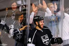 Dwight King (Los Angeles), radost, gól