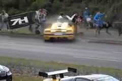 Polonia Gran Turismo 2013 - havárie vozu Koenigsegg CCX