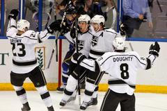 Los Angeles Kings slaví gól