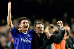 José Mourinho a Frank Lampard v roce 2005