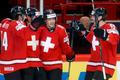 MS v hokeji 2013, Kanada - Švýcarsko: Švýcaři slaví gól na 0:1