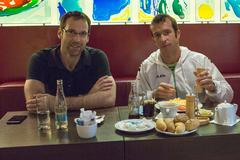 Fotbal, sraz reprezentace: Petr Čech a Radek Štěpánek