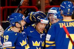 MS v hokeji 2013, Česko - Švédsko: radost Švédska