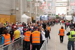 VIDEO Nápor fanoušků před zápasem Kanada - Dánsko