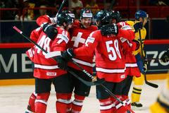 MS v hokeji 2013, Švédsko - Švýcarsko: radost Švýcarska