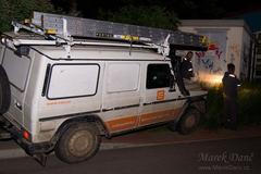 Požár v Děčíně