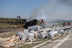 Nehoda kamionu na D1