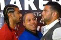 David Haye a Manuel Charr na tiskové konferenci