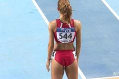 Kameraman se zakoukal do bulharské atletky!