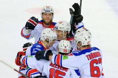 Lev se raduje z branky v Kazani