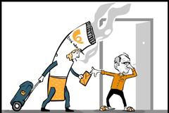 česká pošta cigarety kresba