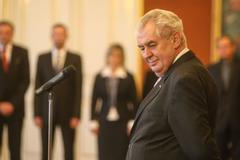 Miloš Zeman jmenuje Bohuslava Sobotku premiérem