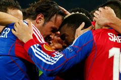 EL, Basilej slaví gól proti Maccabi Tel Aviv