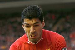 Luis Suárez se raduje z gólu