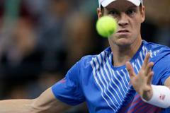 Davis Cup, finále Srbsko-ČR: Tomáš Berdych