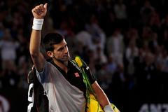 Novak Djokovič vs Stanislas Wawrinka ve čtvrtifinále Australian Open 2014